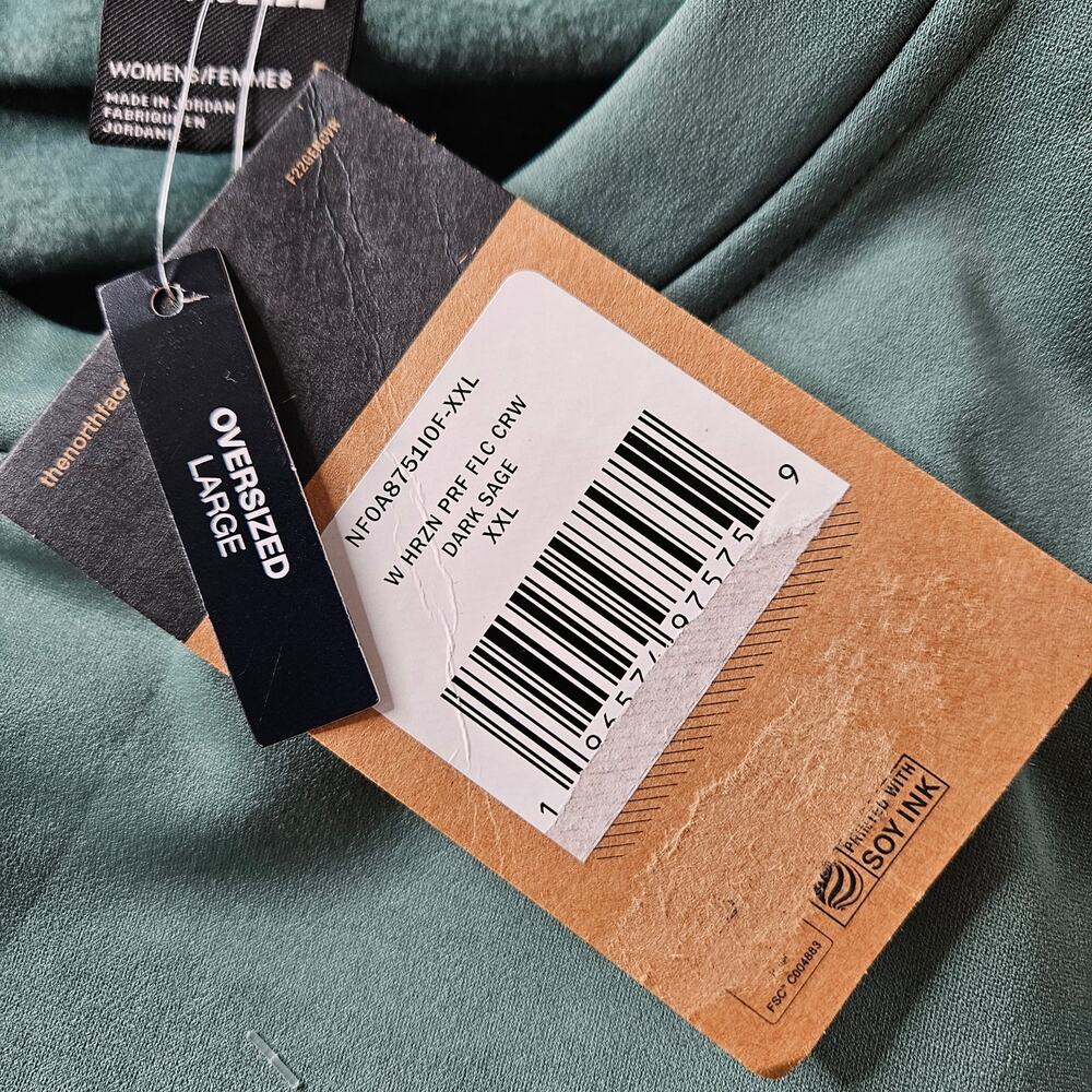 The North Face Women's Horizon Performance Fleece Crew Sweatshirt - Picture 6 of 7